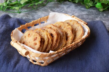Crispy Pork Stuffed Lotus Roots